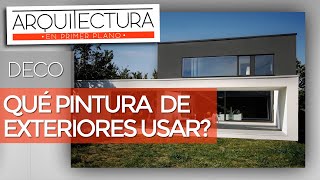 🤔 ¿QUÉ PINTURA DE PAREDES EXTERIORES DEBO USAR? 📝 TIPOLOGÍA 📝 OPCIONES | PROTECCIÓN | DURABILIDAD