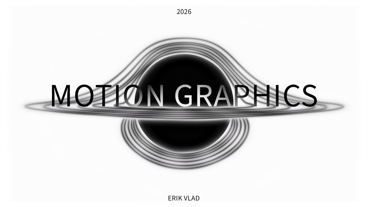 Erik Vlad - Motion Graphics Reel (2026)
