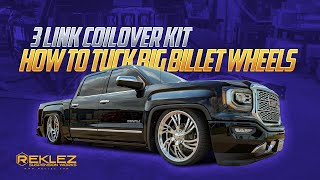 Reklez 3 Link Coilover Kit Installation. Illusion Purple, QA1 Intro Wheels Billet Wheels