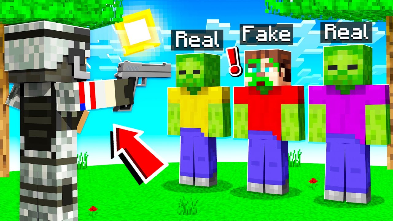 REAL BECKBROJACK vs FAKE BECKBROJACK in MINECRAFT! - YouTube