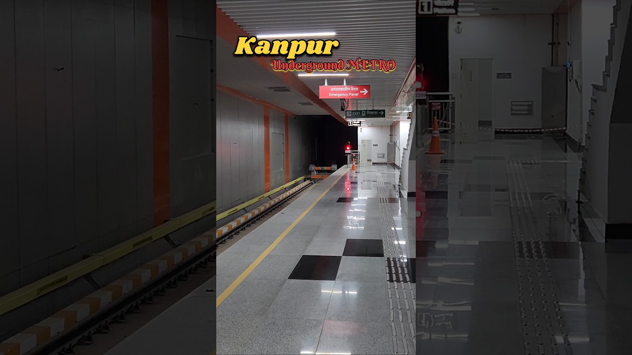 Underground Kanpur Metro 🚇 