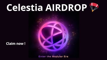 Claim Celestia #airdrop 🪂🪂🪂