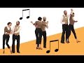 Tuck turn - a simple Lindy hop move