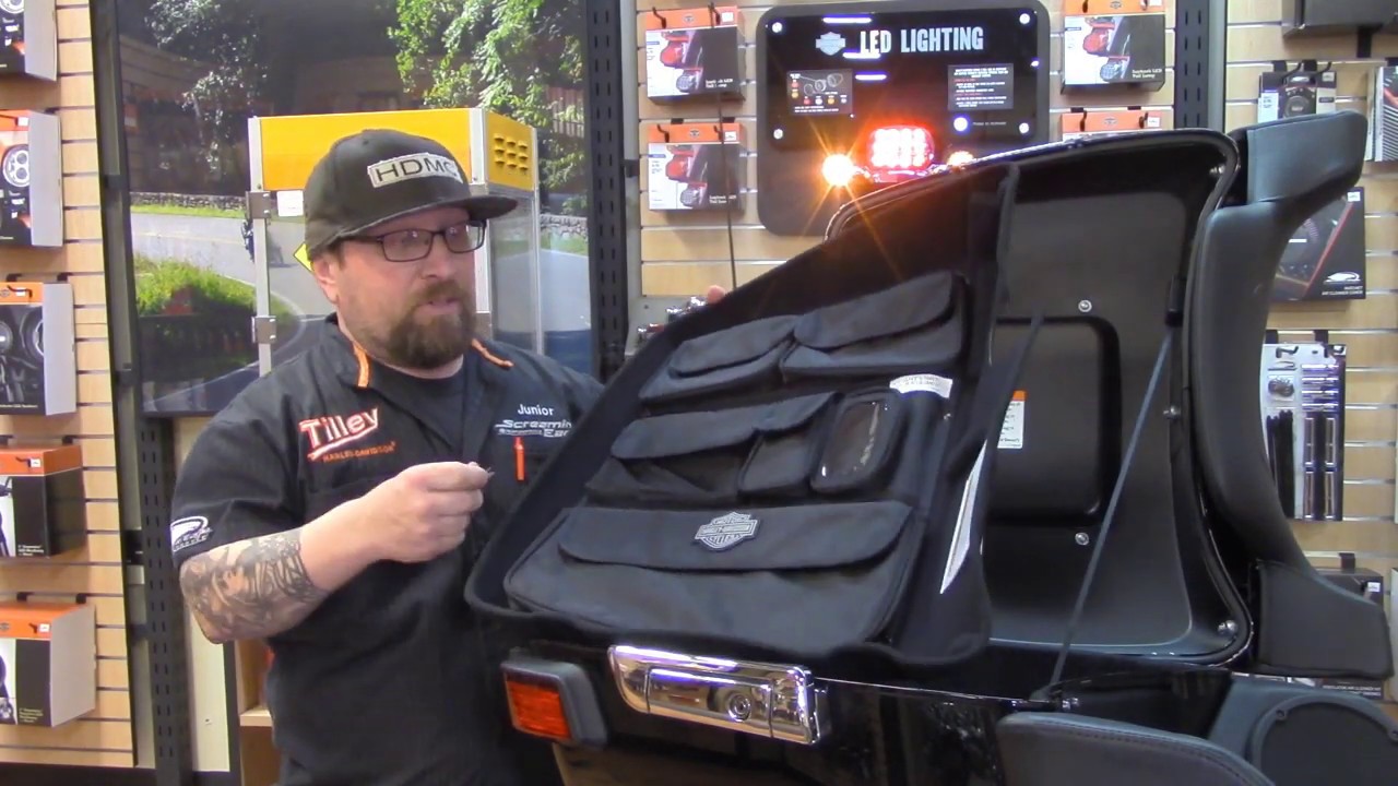53000392 Tour-Pak Lid Organizer Premium Touring 14-later