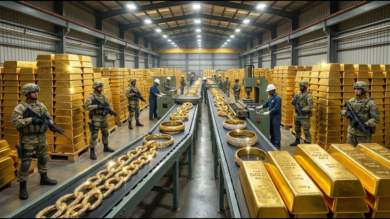 How Old Computers Become 24K Gold Jewelry — Full Refining Process