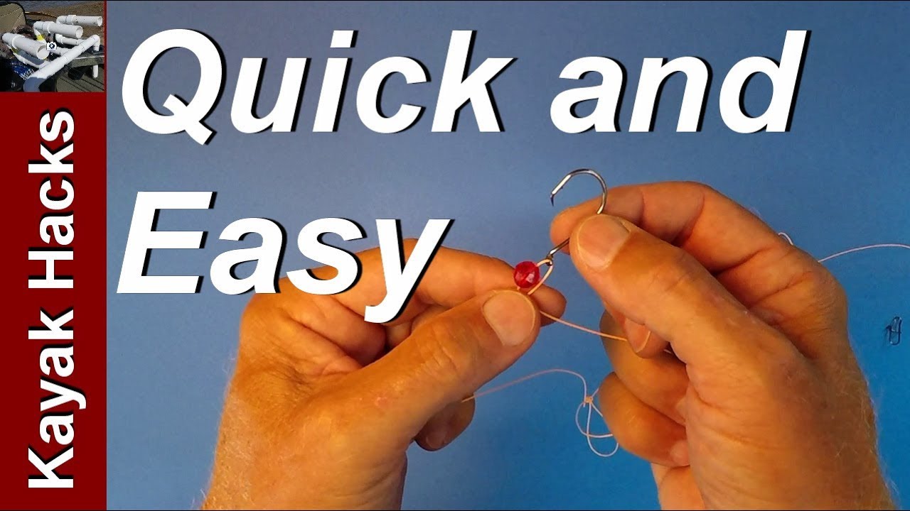 How To Make A Double Hook Bottom Rig 