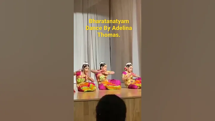 Bharatanatyam Dance By Adelina Thomas.