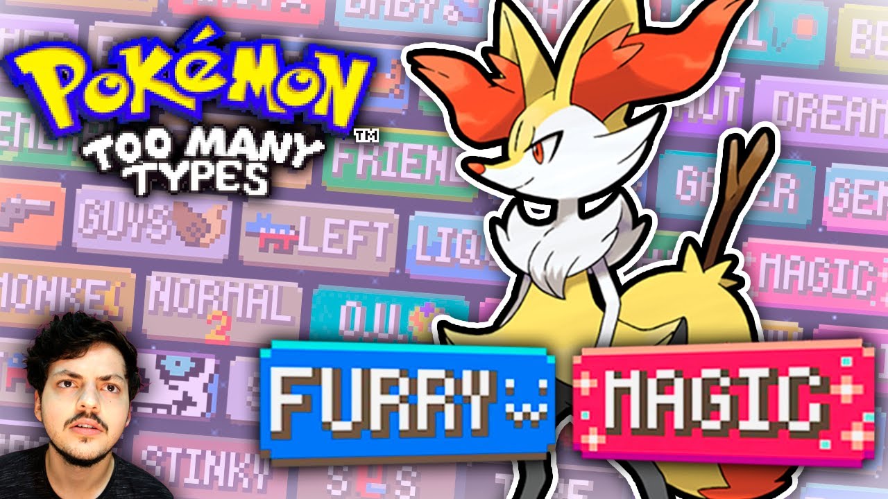 MORACCI Jogando POKÉMON Too Many Types 1 - Dia 1!