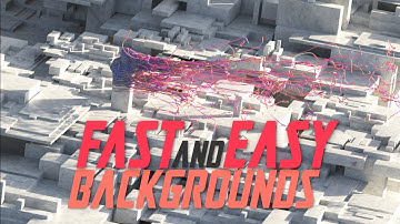 Build FAST and EASY Backgrounds with Mograph Fields in Cinema 4D