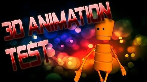 3D Animation Test - Walk cycle (Maya 3D)