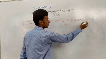 C Program to find Perimeter and Area of Square by Abdul Faizan