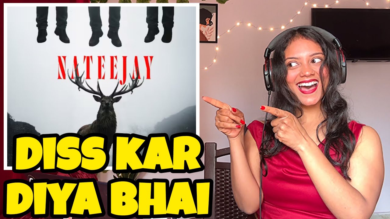 Nateejay Reaction By Pooja Chandola | Diss Track | Muhfaad 