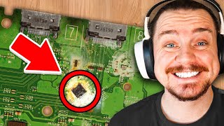 I Replaced SO MANY Components on this BROKEN Xbox One S!