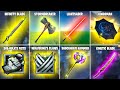 Evolution of All Fortnite Melee Weapons (Chapter 1 Season 1 - Chapter 4 Season 2)