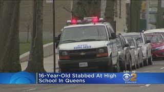 16-Year-Old Stabbed At High School in Queens