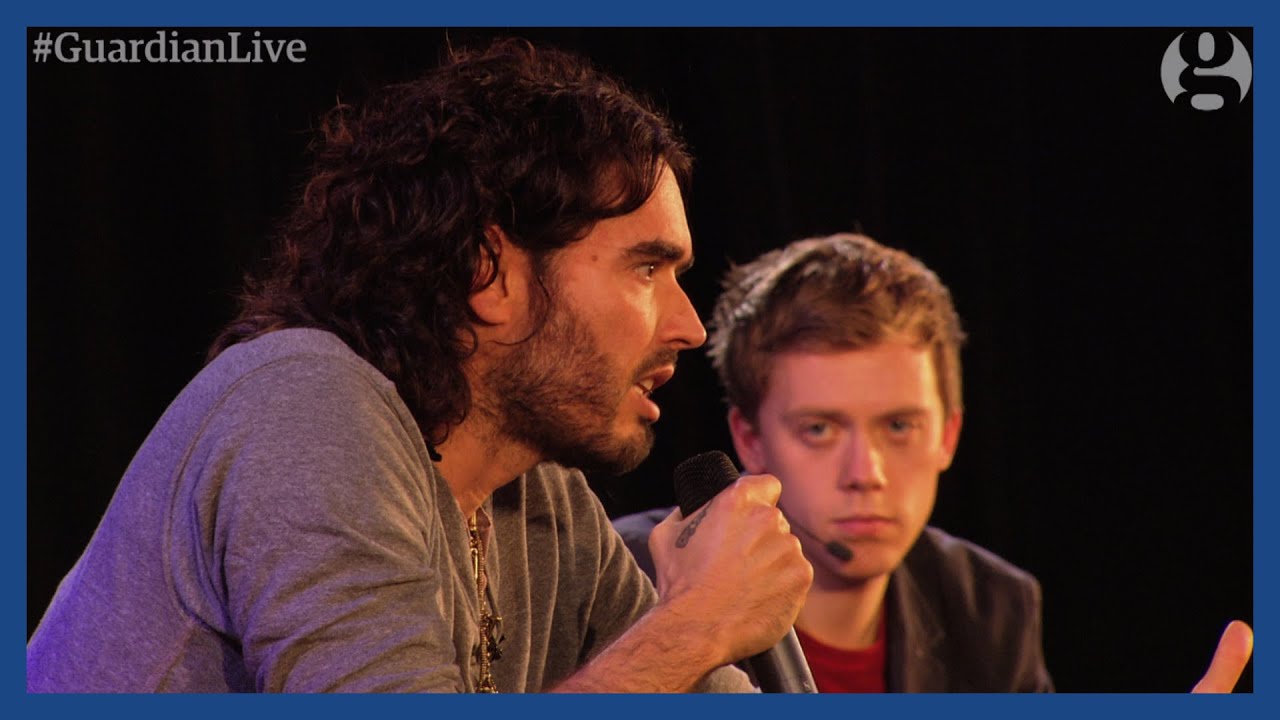 Film backdrop image for Russell Brand in conversation with Owen Jones (2014)