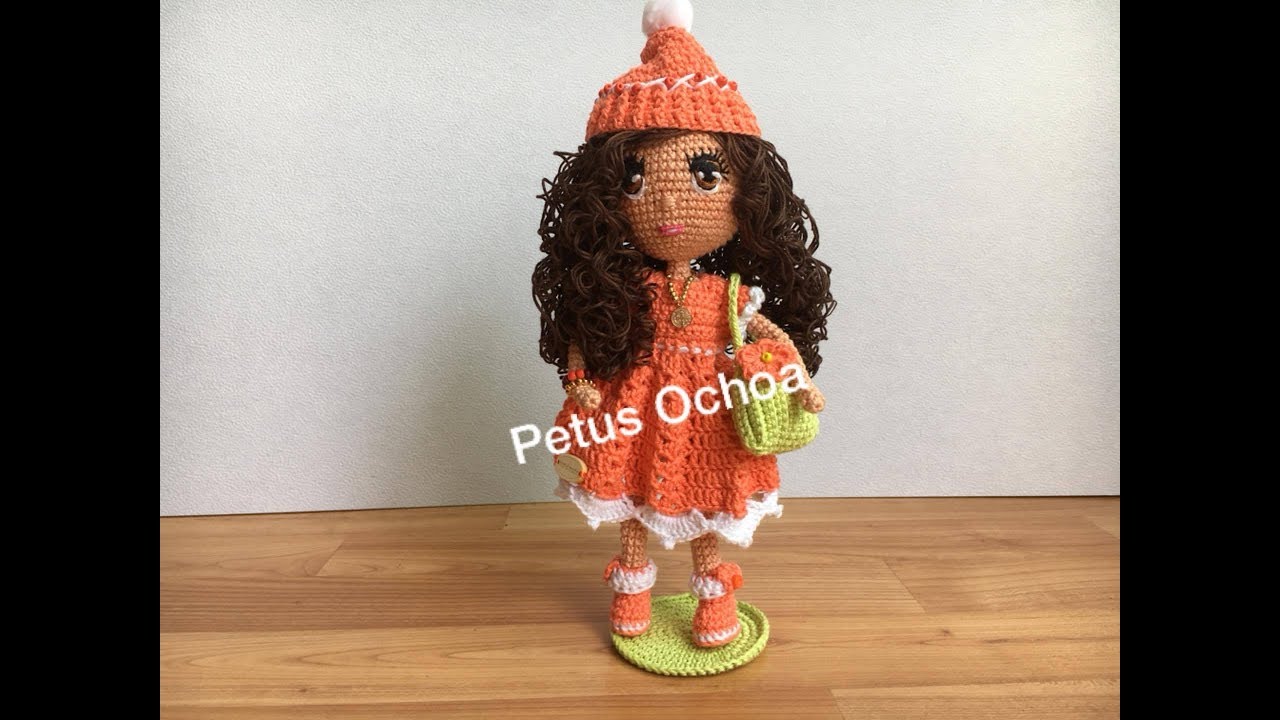 Como tejer cuerpo de Mini Carolina amigurumis  Petus SEGUNDA PARTE