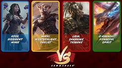 Commander VS S9E2: Kess vs Mirri vs Licia vs O-Kagachi