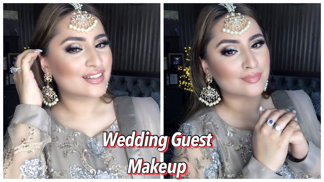Wedding Guest Makeup | Grey Outfit Makeup