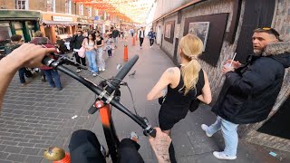 Wheelie Through China Town! *POV*