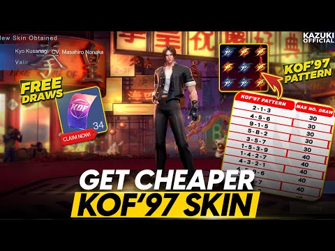 HOW TO GET KOF97 SKINS UNDER 500 DIAMONDS 