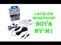 Микрофон петличный BOYA BY-M1 обзор | Lavalier Microphone BOYA BY-M1 review