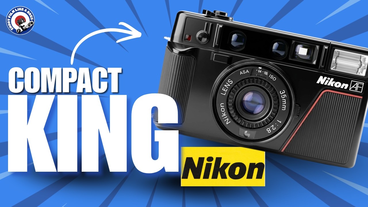 Was this £5 Camera the COMPACT KING of 1983! | Nikon L35AF (1000)