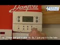 How to reset your Danfoss programmable thermostat