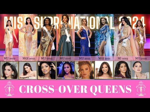 💥 ALL Miss Supranational 2023 cross-over contestants from other MAJOR competitions.