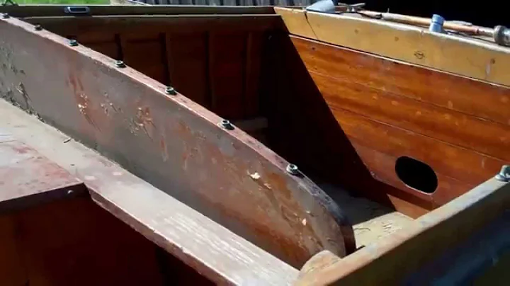 Meet Pre WWII 16' Lyman Runabout, Susan 6 3 2015