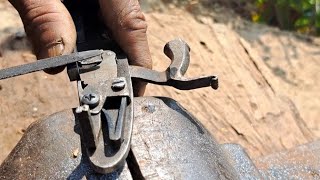 Early Ancient Invention | Trigger Mechanism | Konyak Naga Village Craftsman Hand Work