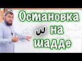 Урок № 39: Остановка на шадде