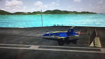F-18 Catapult Launch FSX