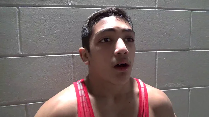 Cadet Folkstyle Nationals champion Isaac Salas