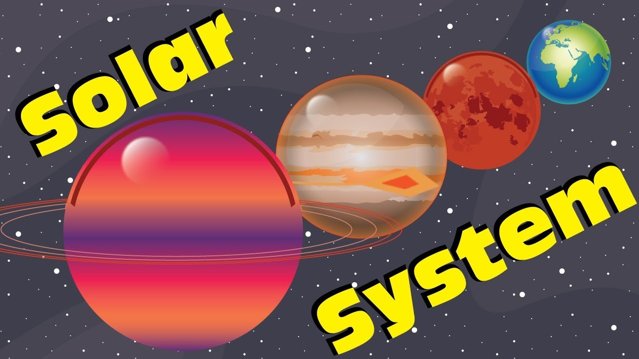 Solar System and Planets for Kids | Video Flash Cards | English for ...