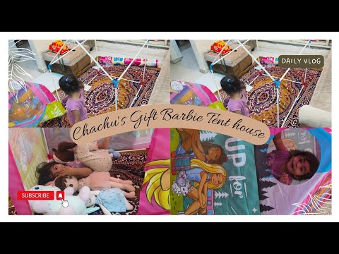 Chachu Tent house 🏠|| Thiyu apne Tent ko Chachu Tent house bulati hai ...