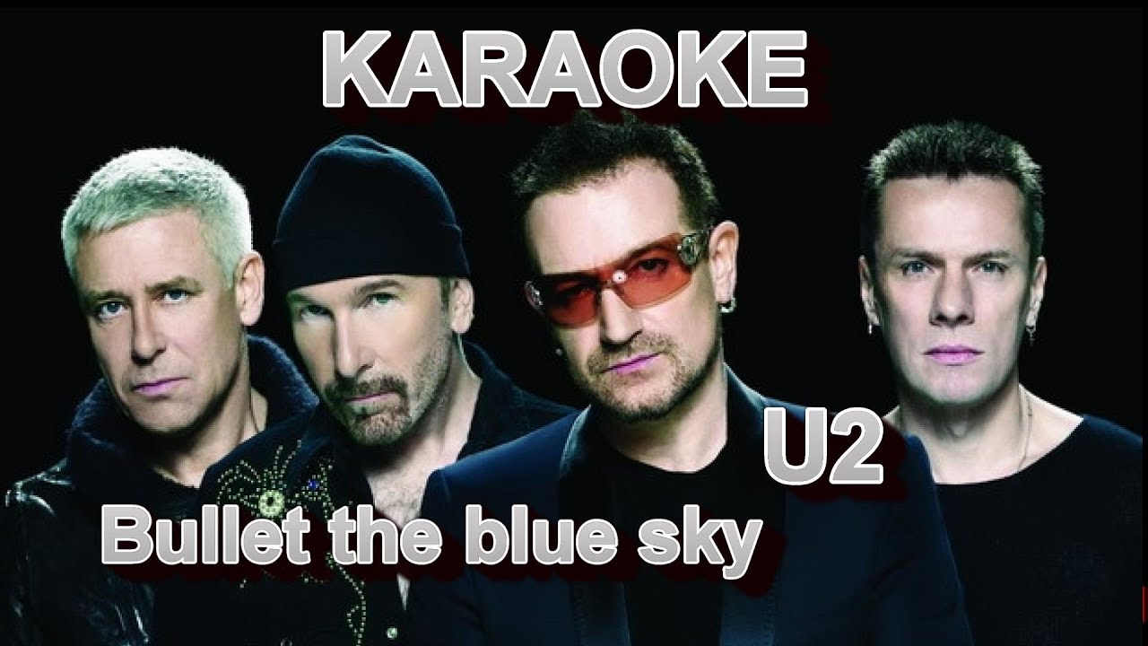 U2 Bullet the blue sky (Rattle&hum) Karaoke Cover Live effect