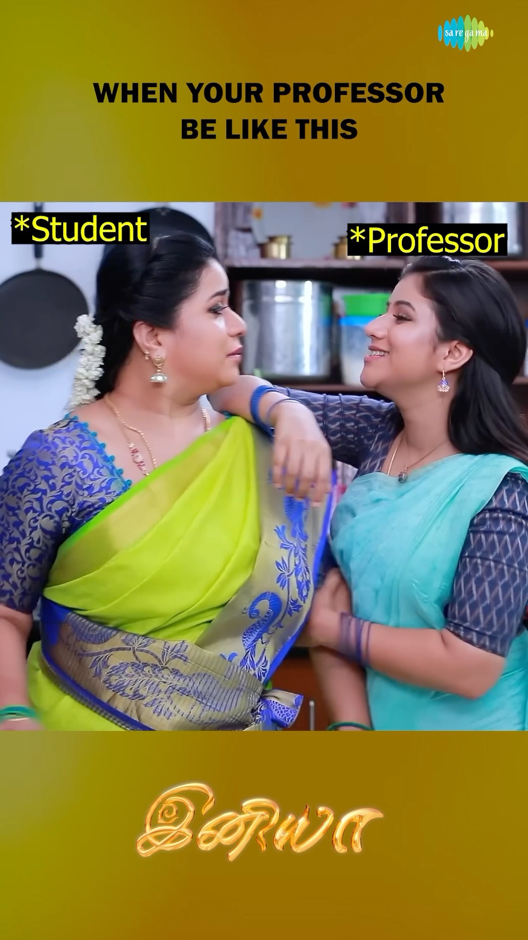 When You Professor be Like This .. ??| Iniya Serial | Saregama TV Shows Tamil #shorts #ytshorts