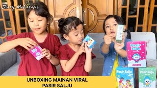 MAHARANI UNBOXING VIRAL SNOW SAND TOYS AND VIRAL SNACKS !! #viral #trending #diarymaharani