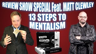 13 Steps To Mentalism by Corinda and Murphy's Magic | Review Show Special Feat. Matt