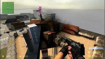 [HD][CS:Source] Zombie Mod Gameplay