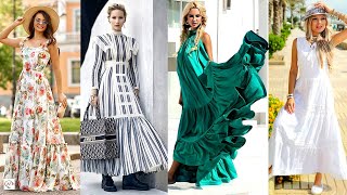 ЯРУСНОЕ ПЛАТЬЕ — модный тренд летo-осень 2021: с чем его носить