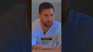 Messi explica que no pateo la camiseta de México 🇲🇽😱.