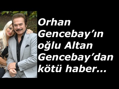 Orhan Gencebay’ın oğlu Altan Gencebay’dan kötü haber...