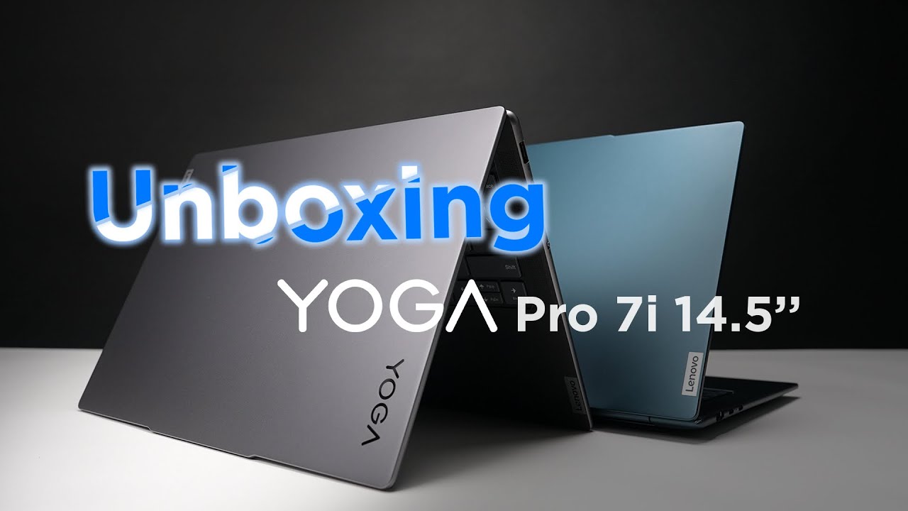 Unboxing the new Lenovo Yoga Pro 7i 145 2024 Strength in Style