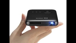 LED Projector Android Wi-Fi Bluetooth Projector Smart TV Box 800LM 800 * 480 Resolution Multimedia Player for Home Theater 2.4G & 5G WiFi Bluetooth 4.0 Aodin Android Projector LED LAMP, BLUETOOTH, WIFI 32GB MEMORY