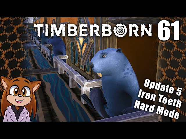 Timberborn Update 5 - Iron Teeth Hard Mode - We (don't) Have The Power