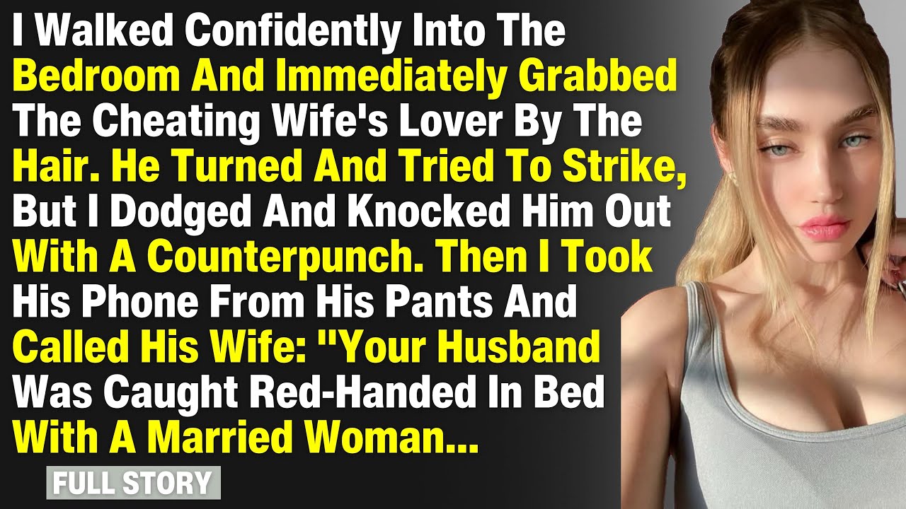 I Walked Confidently into the Bedroom and Immediately Grabbed the Cheating Wife's Lover by the Hair