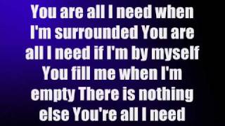 Video thumbnail of "Bethany Dillon -"All I Need" with lyrics"