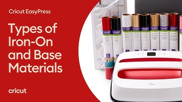 Types of Iron-on and Base Materials - Working with Cricut EasyPress 2 | Beginner